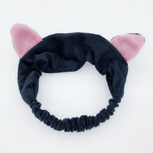 Load image into Gallery viewer, 2019 New OMG Letter Coral Fleece Wash Face Bow Hairbands For Women Girls